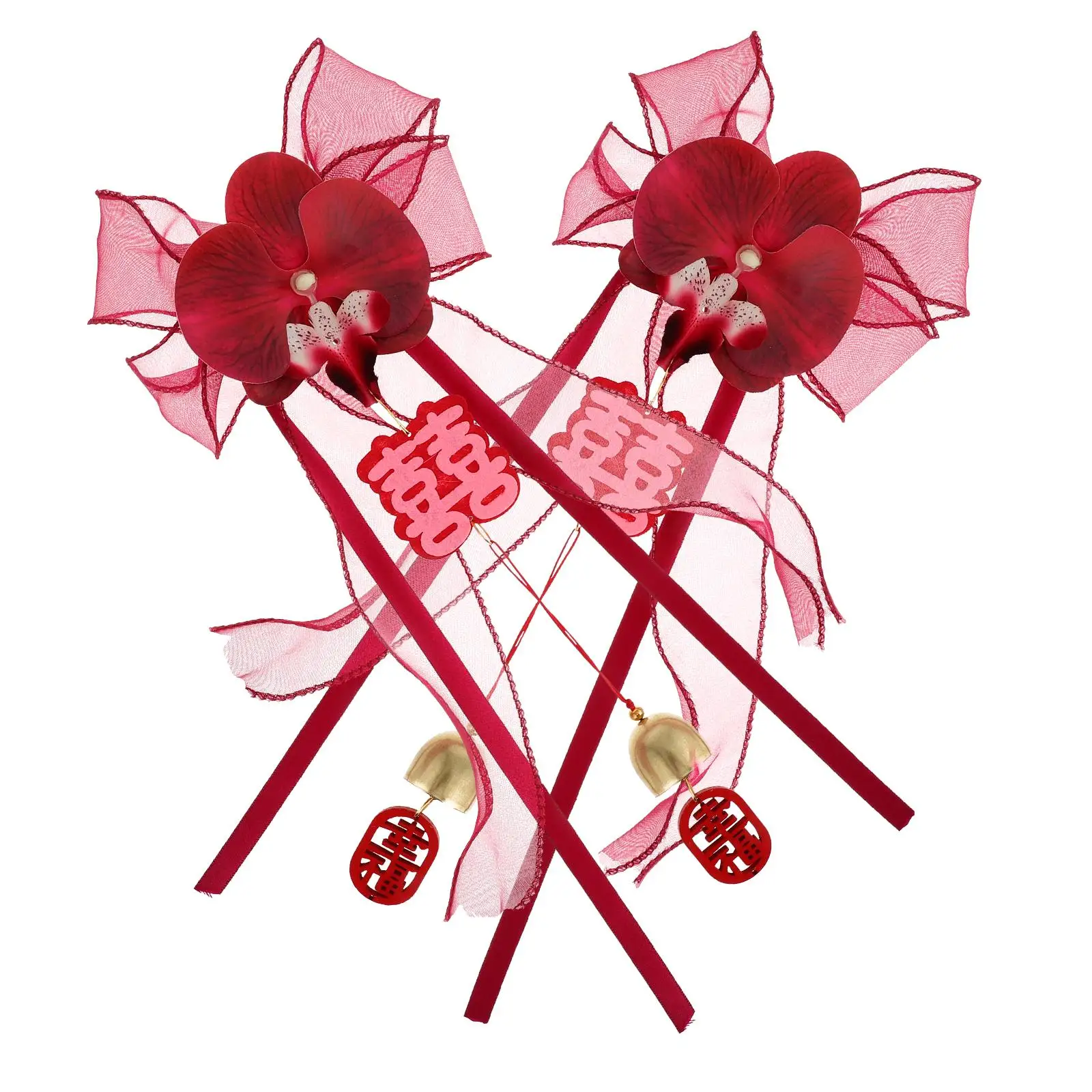 2 Pcs Wedding Car Decoration Flowers Realistic Artificial Garland for Curtain Holdback Door Handle Mirror Decor
2 Pcs Wedding Car Decoration Flowers Realistic Artificial Garland for Curtain Holdback Door Handle Mirror Decor