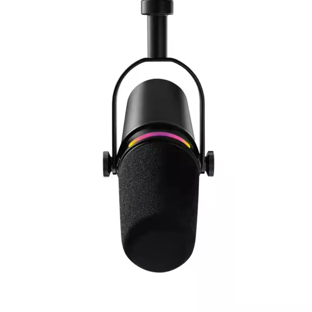 2026 MV7+ USB/XLR Hybrid Dynamic Microphone with Touch Controls, Built-in DSP App Compatibility for Podcasting and Streaming
2026 MV7+ USB/XLR Hybrid Dynamic Microphone with Touch Controls, Built-in DSP App Compatibility for Podcasting and Streaming