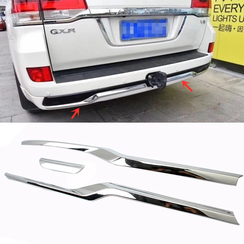 For Toyota Land Cruiser 200 2016-20 Back bumper chrome Rear Trunk Lid Edge Tailgate Boot Door Bottom Cover Trim Garnish Molding
For Toyota Land Cruiser 200 2016-20 Back bumper chrome Rear Trunk Lid Edge Tailgate Boot Door Bottom Cover Trim Garnish Molding