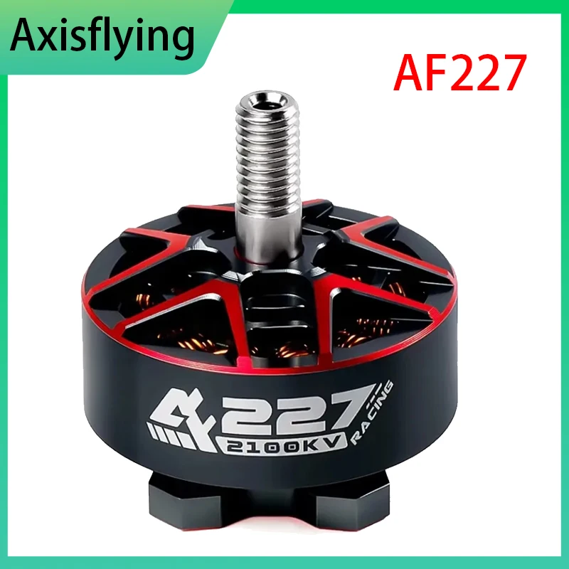AxisFlying AF227 1960KV/2100KV/2150KV 6S Бесщеточный двигатель 5 мм Профессиональный конкурс/фристайл/бандо 5-дюймовый дрон
AxisFlying AF227 1960KV/2100KV/2150KV 6S Бесщеточный двигатель 5 мм Профессиональный конкурс/фристайл/бандо 5-дюймовый дрон