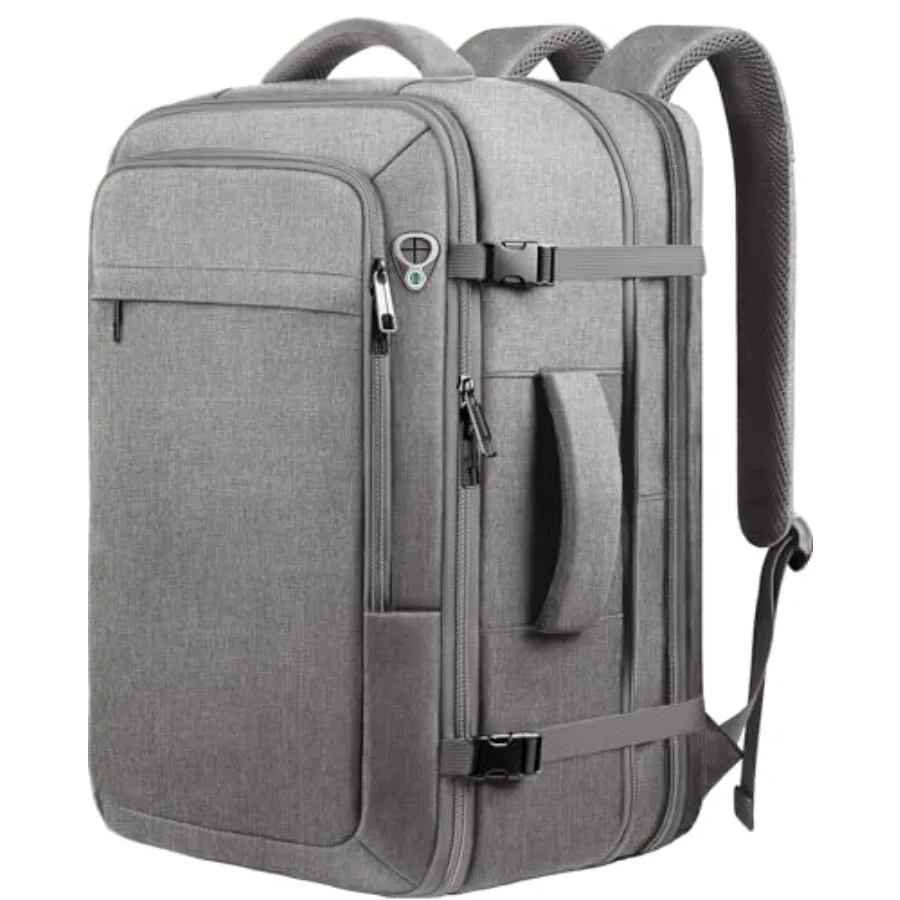 Travel Laptop Backpack for Men, 60L Extra Large TSA Approved Business Computer Bag, Water Resistant and Fits 18.4 Inch Laptop
Travel Laptop Backpack for Men, 60L Extra Large TSA Approved Business Computer Bag, Water Resistant and Fits 18.4 Inch Laptop