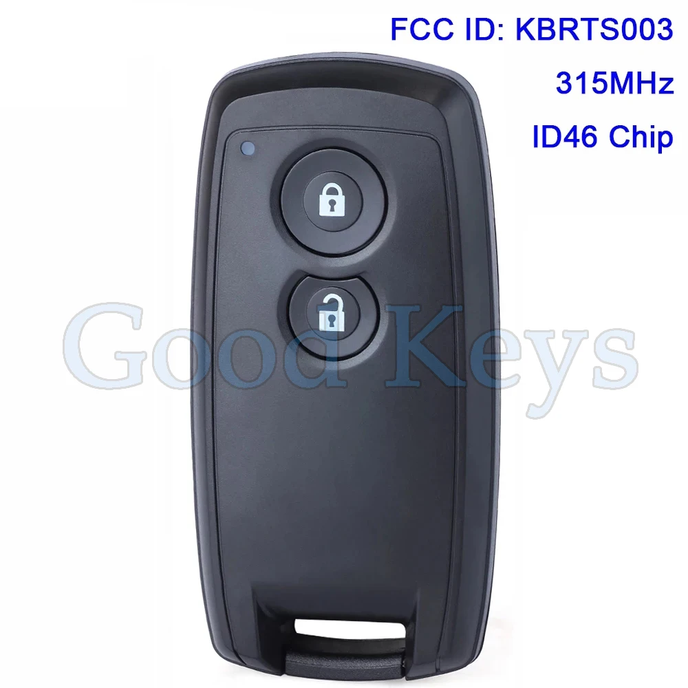 KEYECU KBRTS003 Remote Key Fob for Suzuki SX4 Grand Vitara Swift 315MHz ID46 Chip CMIT ID: 2005DJ0233 KYDZ
KEYECU KBRTS003 Remote Key Fob for Suzuki SX4 Grand Vitara Swift 315MHz ID46 Chip CMIT ID: 2005DJ0233 KYDZ