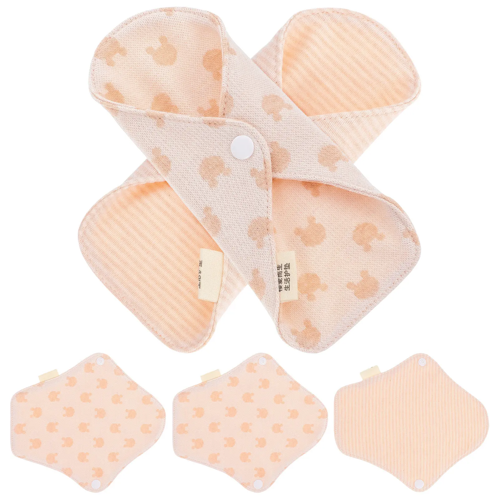 5Pcs Organic Cotton Menstrual Pads Super Absorbent Reusable Washable Sanitary Towels for Women Breathable Cloth Period Pads
5Pcs Organic Cotton Menstrual Pads Super Absorbent Reusable Washable Sanitary Towels for Women Breathable Cloth Period Pads