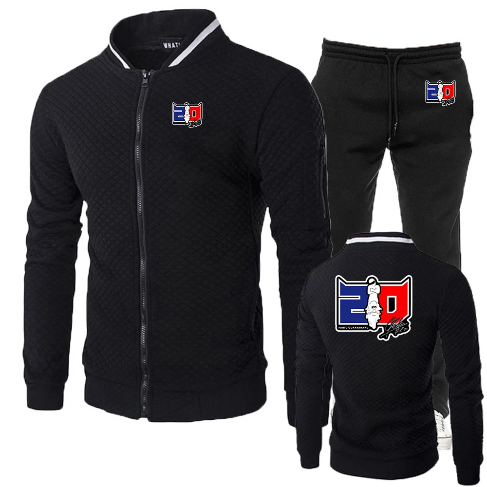 2026 Spring Autumn Men's Fabio Quartararo 20 Motorcycle Racing Logo Print High-end luxury Comfortable Slim Hoodies Pants Suits
2026 Spring Autumn Men's Fabio Quartararo 20 Motorcycle Racing Logo Print High-end luxury Comfortable Slim Hoodies Pants Suits