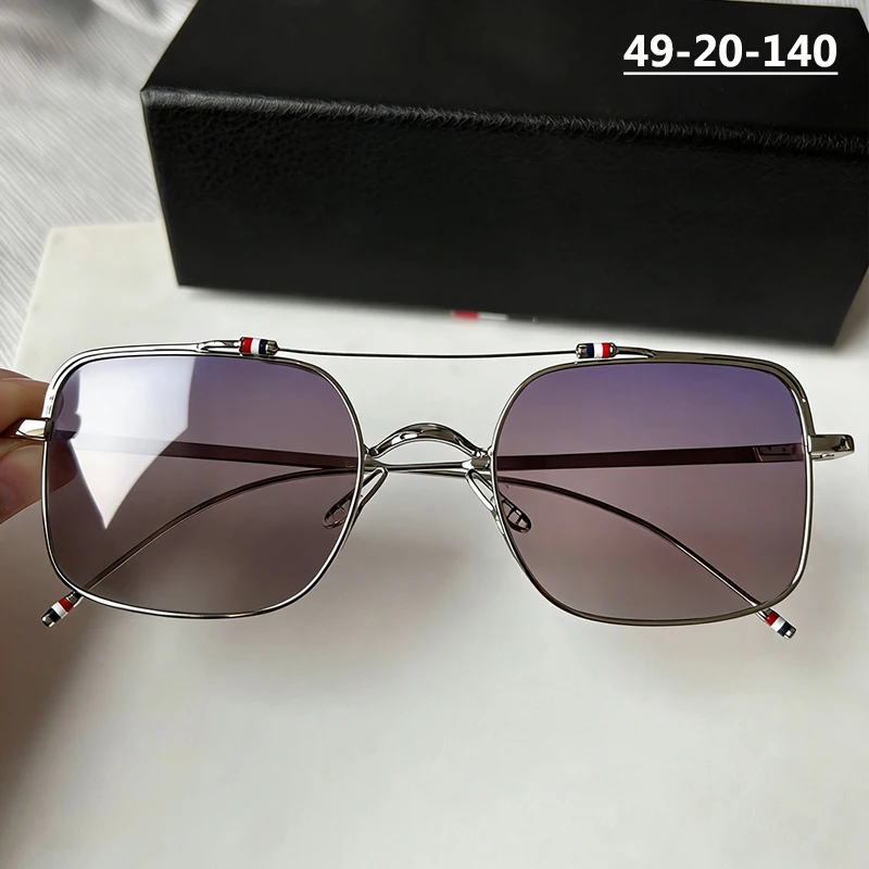 Polarized Square Sunglasses Men Pilot Sun Glasses Brand Design Women Spectacles Gradient Color Goggles Titanium Spectacles TB909
Polarized Square Sunglasses Men Pilot Sun Glasses Brand Design Women Spectacles Gradient Color Goggles Titanium Spectacles TB909