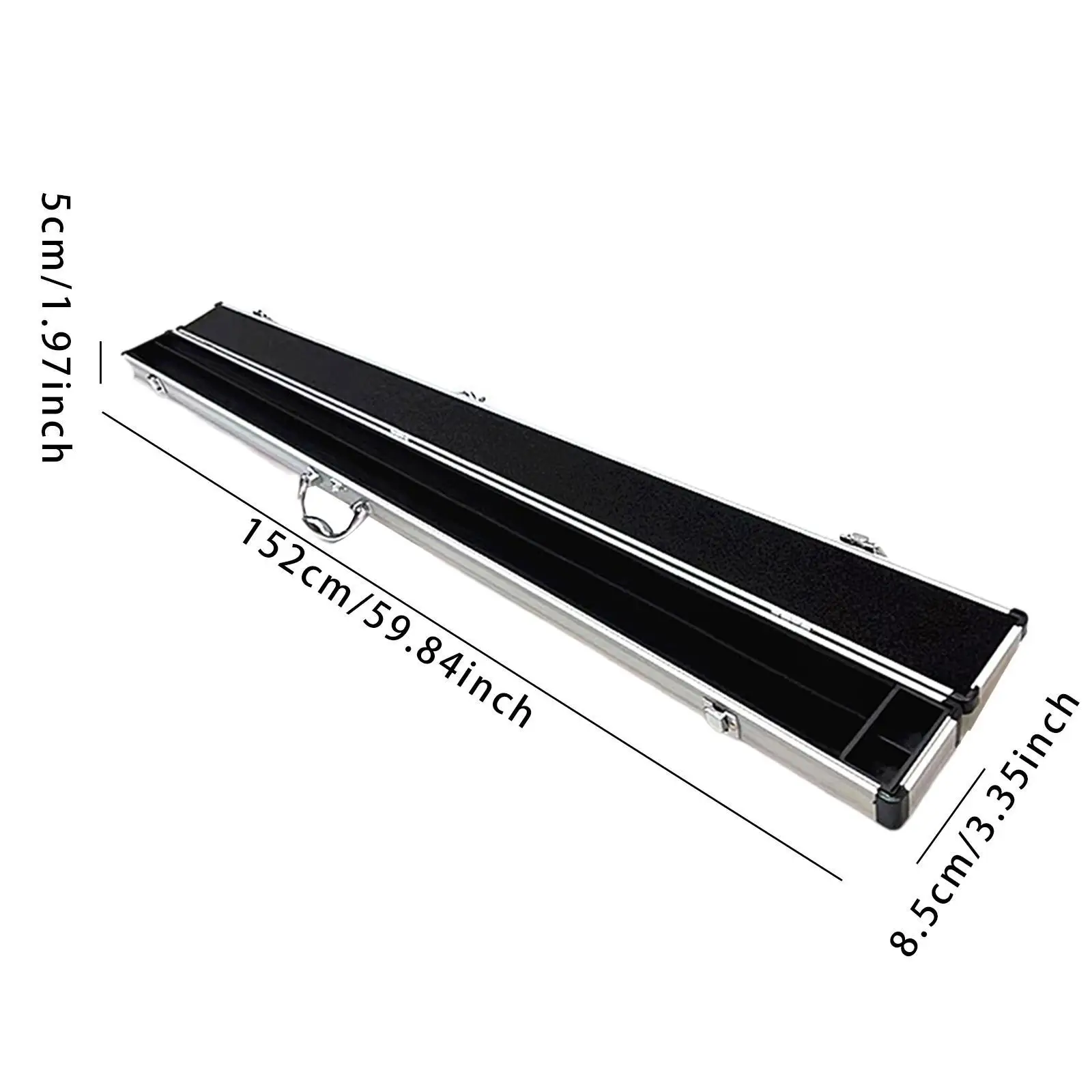 Rigid Billiard Cue Hard Case Aluminum Stick Safe Storage Box Accessories for Pool Table Game Room Use
Rigid Billiard Cue Hard Case Aluminum Stick Safe Storage Box Accessories for Pool Table Game Room Use