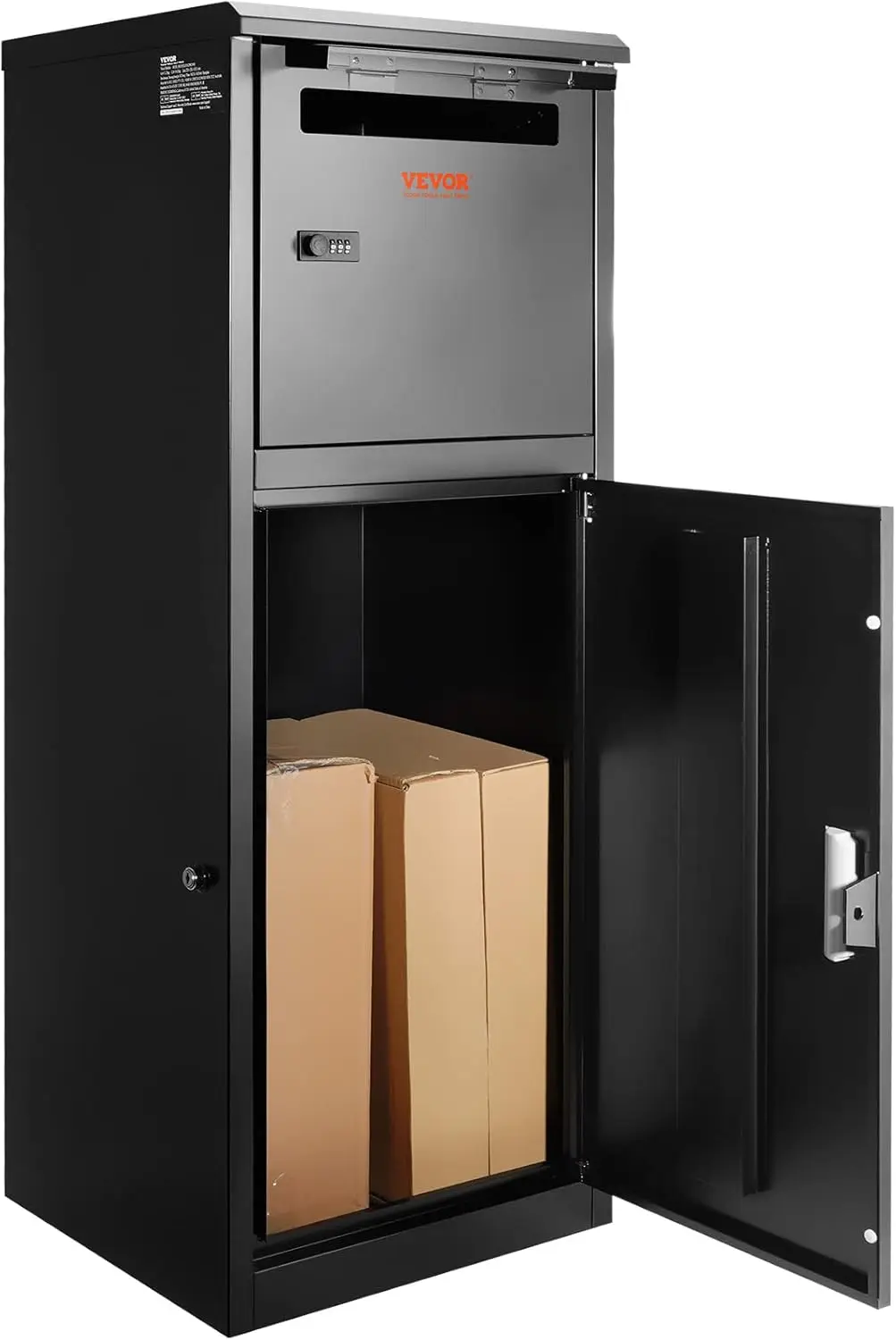 Package Delivery Boxes for Outside 16.2"x15.8"x44", Galvanized Steel Package Delivery Box with Coded Lock, Removable Anti
Package Delivery Boxes for Outside 16.2"x15.8"x44", Galvanized Steel Package Delivery Box with Coded Lock, Removable Anti