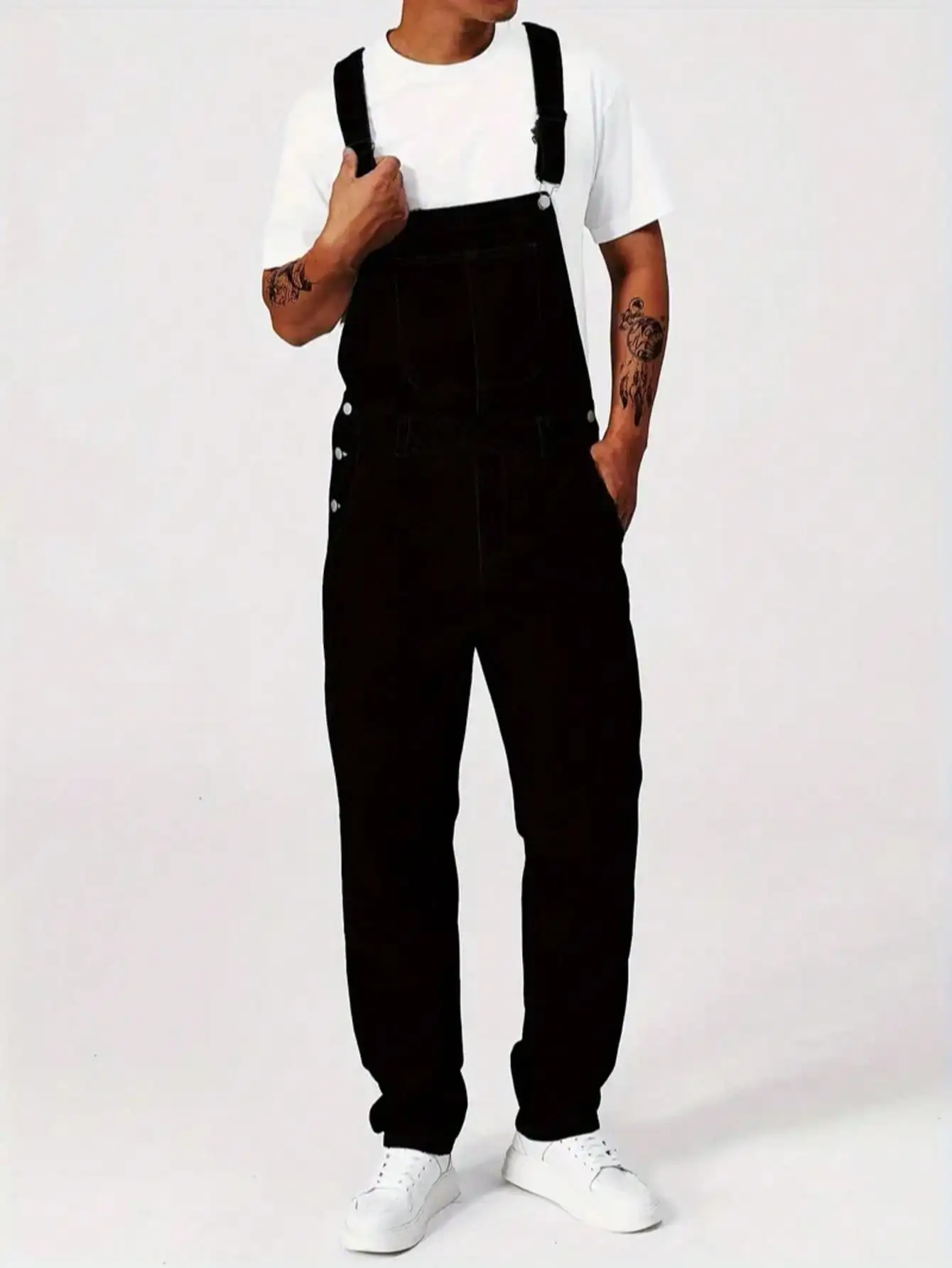 Men's Casual Outdoor Denim Bib Overall Pants
Men's Casual Outdoor Denim Bib Overall Pants