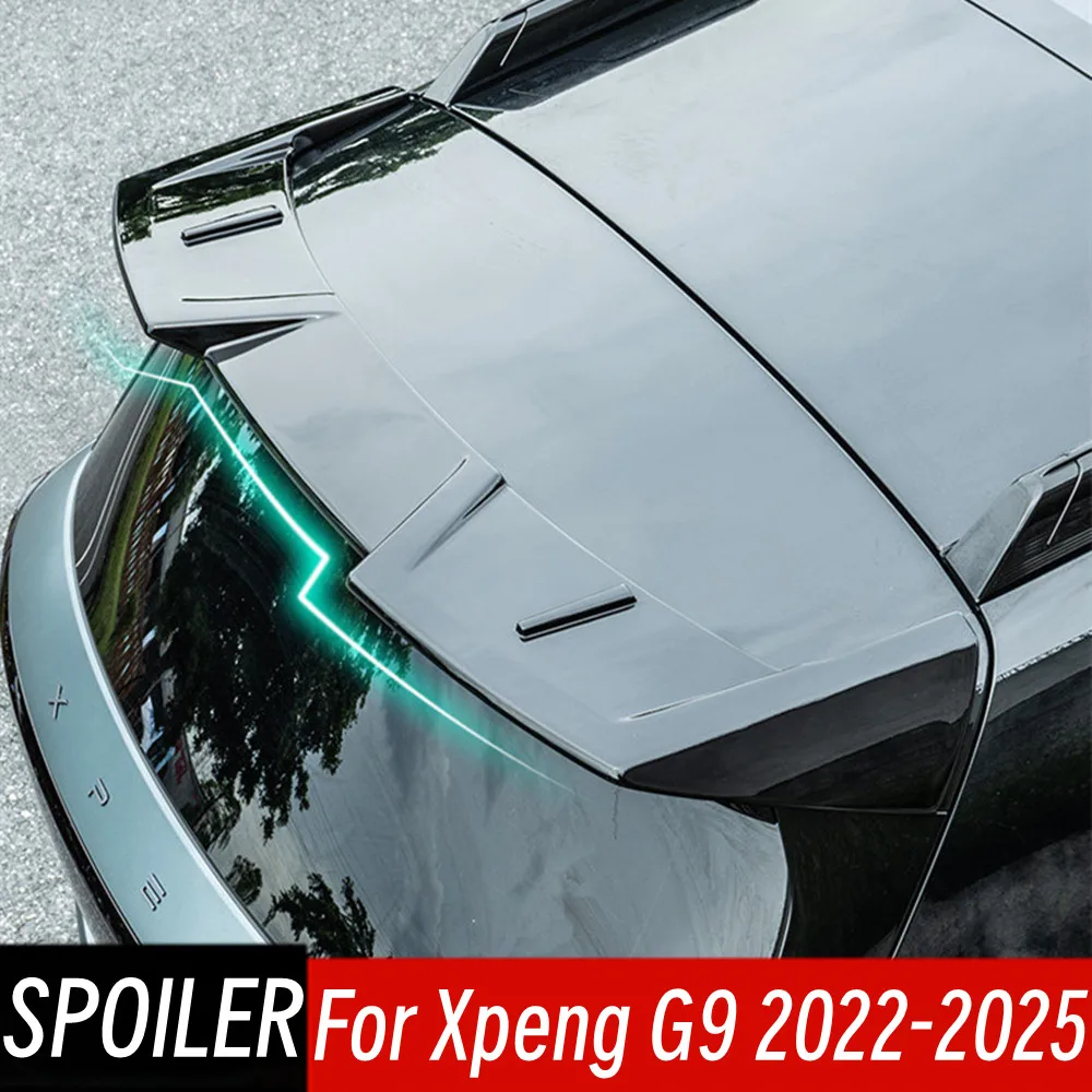 For Xpeng G9 2022 2023 2024 2025 Rear Roof Trunk Lid Spoiler Wings Glossy Black Tail Wings Car Exterior Tuning Accessories Part
For Xpeng G9 2022 2023 2024 2025 Rear Roof Trunk Lid Spoiler Wings Glossy Black Tail Wings Car Exterior Tuning Accessories Part