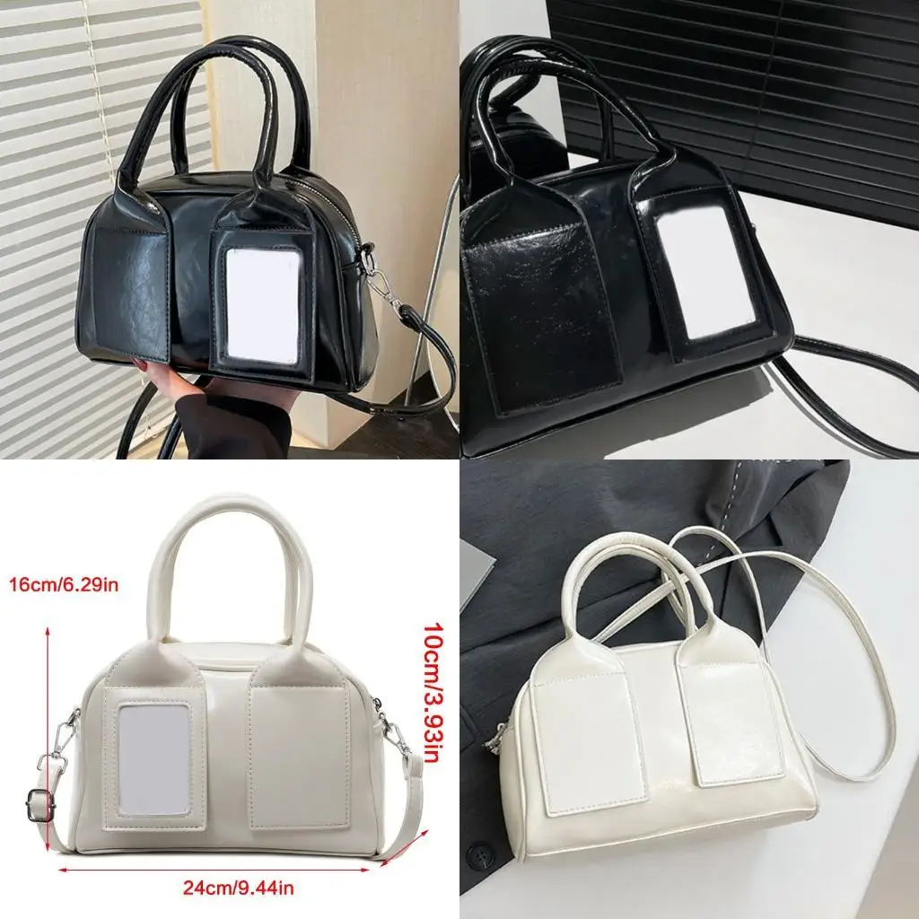 X90D Eye Catching Casual Crossbody Bag PU Shoulder Bags Adjustable Shoulder Strap Compact Satchel For Essential Organization
X90D Eye Catching Casual Crossbody Bag PU Shoulder Bags Adjustable Shoulder Strap Compact Satchel For Essential Organization