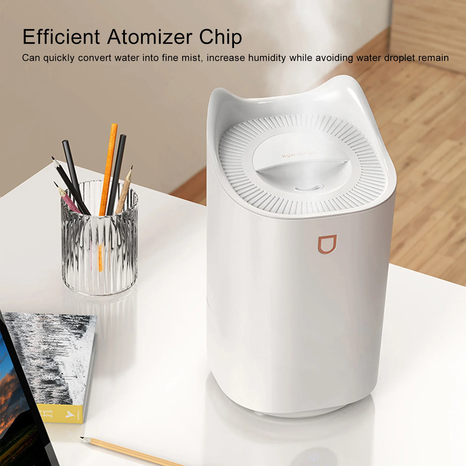 USB Powered Humidifier 3300ML Capacity Double Nozzle Quiet Humidifier for Bedroom Office
USB Powered Humidifier 3300ML Capacity Double Nozzle Quiet Humidifier for Bedroom Office