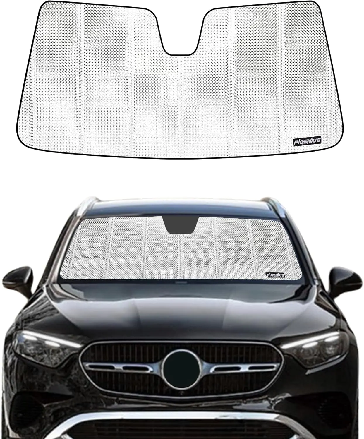Windshield Sun Shade for 2020-2025 Mercedes-Benz GLE/GLS SUV
Windshield Sun Shade for 2020-2025 Mercedes-Benz GLE/GLS SUV