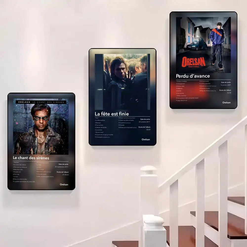 French Rapper O-Orelsan Music Poster Sticky Wall Waterproof Home Living Room Bedroom Bar Aesthetic Decoration Perfect Gift
French Rapper O-Orelsan Music Poster Sticky Wall Waterproof Home Living Room Bedroom Bar Aesthetic Decoration Perfect Gift