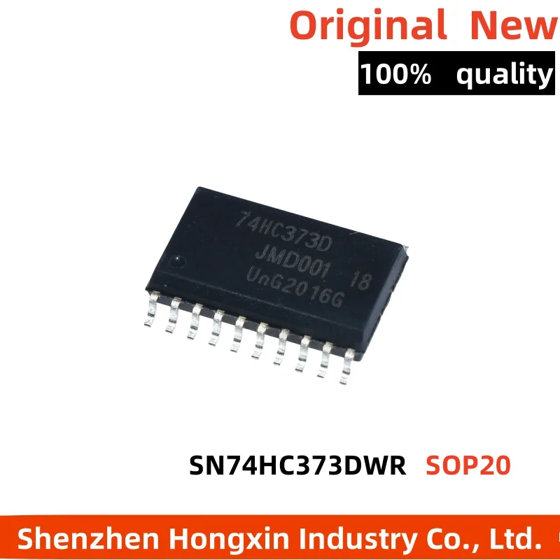 10 pieces of 74HC373 74HC373D SN74HC373DWR SOP20 tri state output eight channel D-type transparent latch
10 pieces of 74HC373 74HC373D SN74HC373DWR SOP20 tri state output eight channel D-type transparent latch