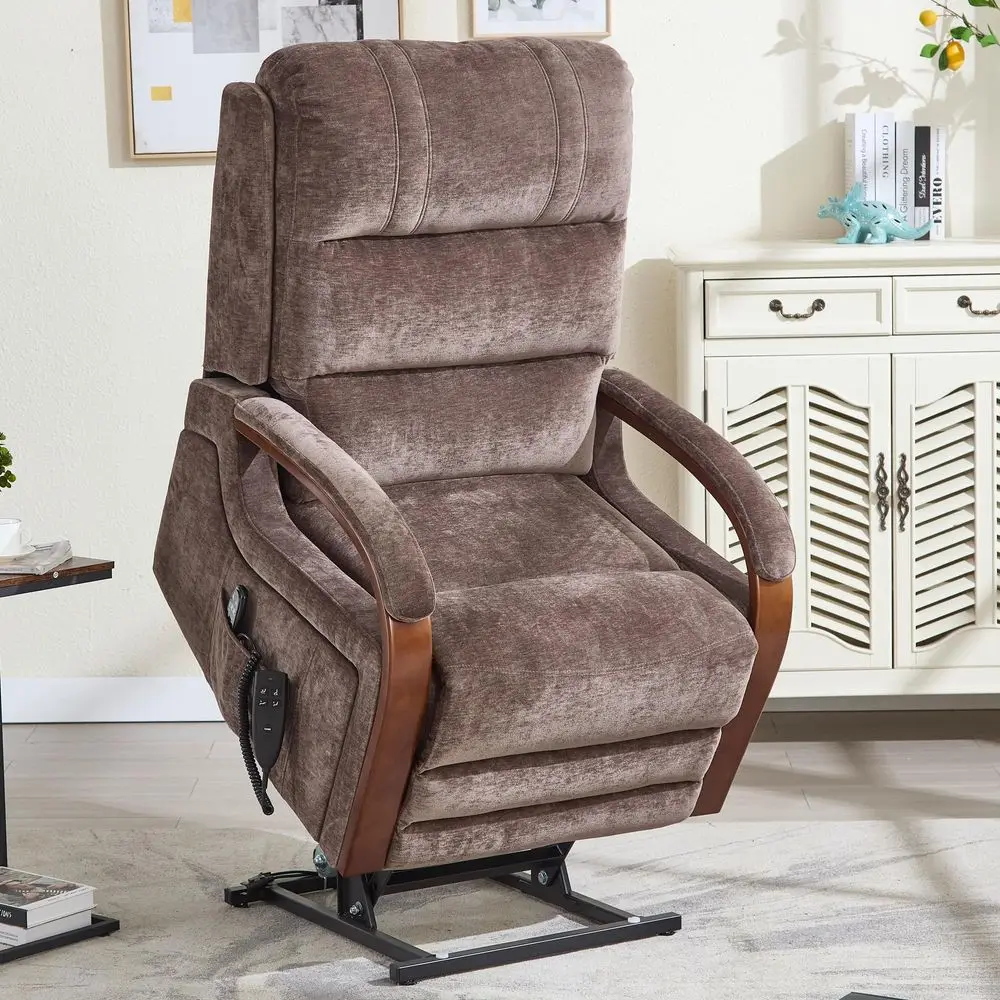 Dual Motor Power Lift Recliner Chair, Lift Chair with Massage and Heat for Elderly, Lay Flat Recliner, Standing Assistance, Inf
Dual Motor Power Lift Recliner Chair, Lift Chair with Massage and Heat for Elderly, Lay Flat Recliner, Standing Assistance, Inf