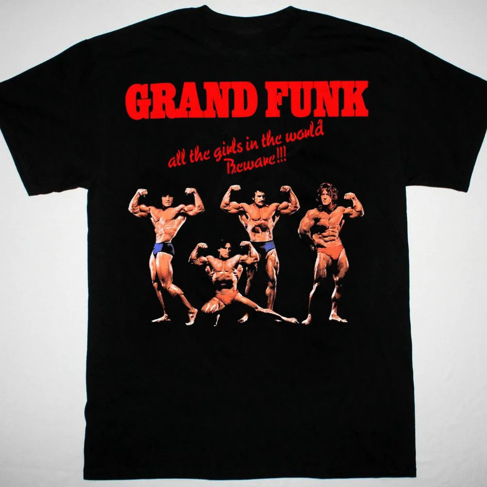 Футболка VTG Grand Funk железная дорога, черная, унисекс, высокое качество, 100% хлопок, короткий рукав
Футболка VTG Grand Funk железная дорога, черная, унисекс, высокое качество, 100% хлопок, короткий рукав