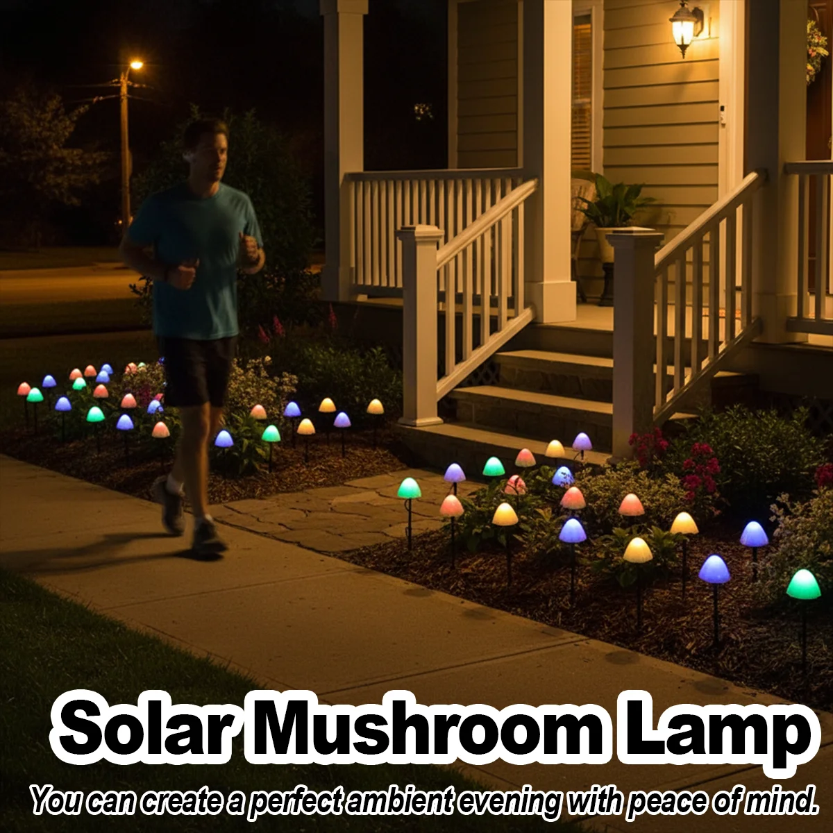 Mushroom Solar Lights Solar Powered Patio Pathway Outdoor Waterproof Garden Ground For Garden Street Stake Warm White Multicolor
Mushroom Solar Lights Solar Powered Patio Pathway Outdoor Waterproof Garden Ground For Garden Street Stake Warm White Multicolor