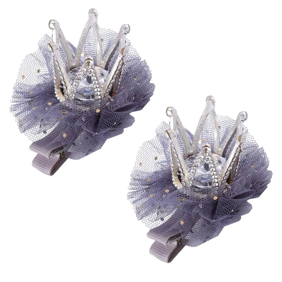 2 Pcs Three-dimensional Mesh Crown Hair Clip High Flower Girl Princess Headpiece Accessories for Girls Birthday Child
2 Pcs Three-dimensional Mesh Crown Hair Clip High Flower Girl Princess Headpiece Accessories for Girls Birthday Child