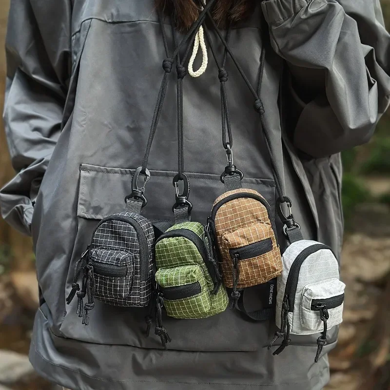 Travel Hiking Mini Hanging Neck Crossbody Outdoor Portable Small Mini Backpack Style Shoulder Strap Hanging Earphone Bag Pouch
Travel Hiking Mini Hanging Neck Crossbody Outdoor Portable Small Mini Backpack Style Shoulder Strap Hanging Earphone Bag Pouch