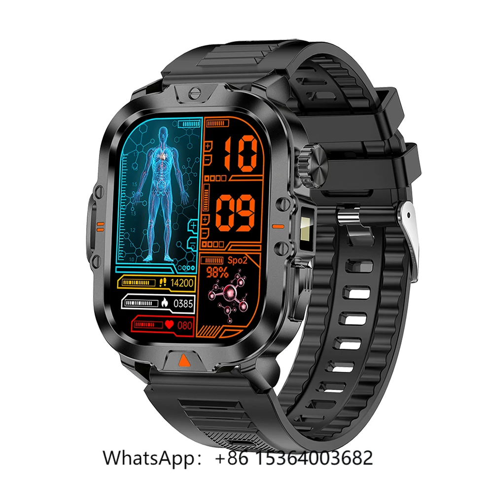 TJXL- 2.01inch IPS Screen Heart Rate Tracker APP Control Android Smart Watch BT Call With LED Flashlight Outdoor Smartwatch
TJXL- 2.01inch IPS Screen Heart Rate Tracker APP Control Android Smart Watch BT Call With LED Flashlight Outdoor Smartwatch