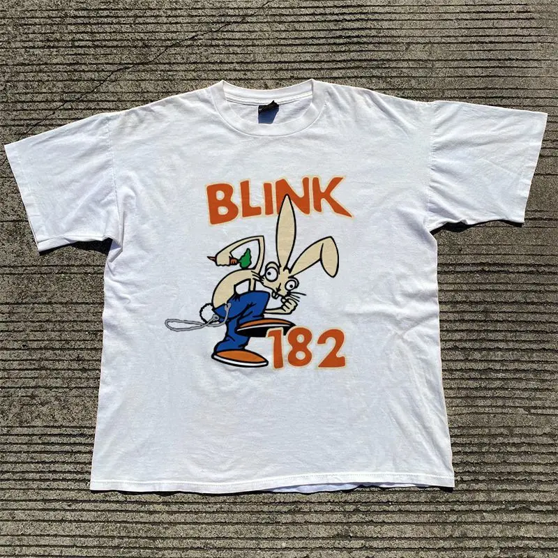 Лето 2025 года, хип-хоп, рок, футболка Blink-182 Band, американский хипстер, панк, свободная повседневная нишевая футболка с короткими рукавами
Лето 2025 года, хип-хоп, рок, футболка Blink-182 Band, американский хипстер, панк, свободная повседневная нишевая футболка с короткими рукавами