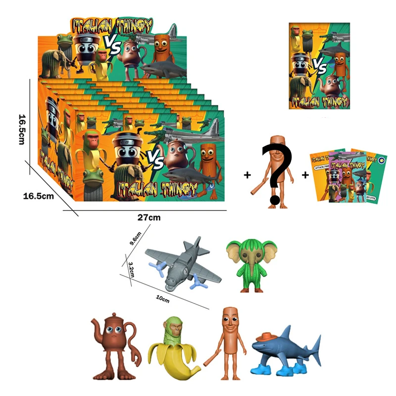 New 24pcs Tralalero Tralala Shark Tung Tung Tung Sahur Blind Box Blind Bag Guess Bag Mystery Box Toy Anime Figure Ornaments Gift
New 24pcs Tralalero Tralala Shark Tung Tung Tung Sahur Blind Box Blind Bag Guess Bag Mystery Box Toy Anime Figure Ornaments Gift