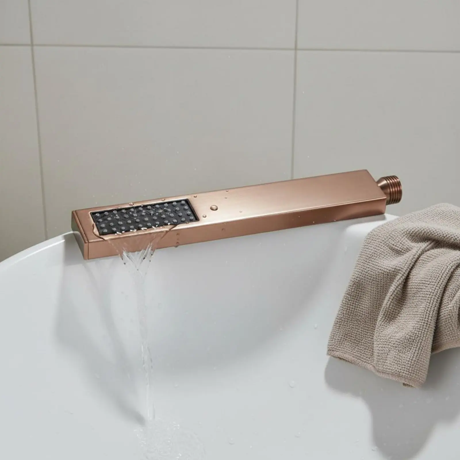 Stainless Steel Shower Head Easy to Clean Handheld Shower Head Bathroom Fixture Rainfall Spray Water Saving for RV
Stainless Steel Shower Head Easy to Clean Handheld Shower Head Bathroom Fixture Rainfall Spray Water Saving for RV