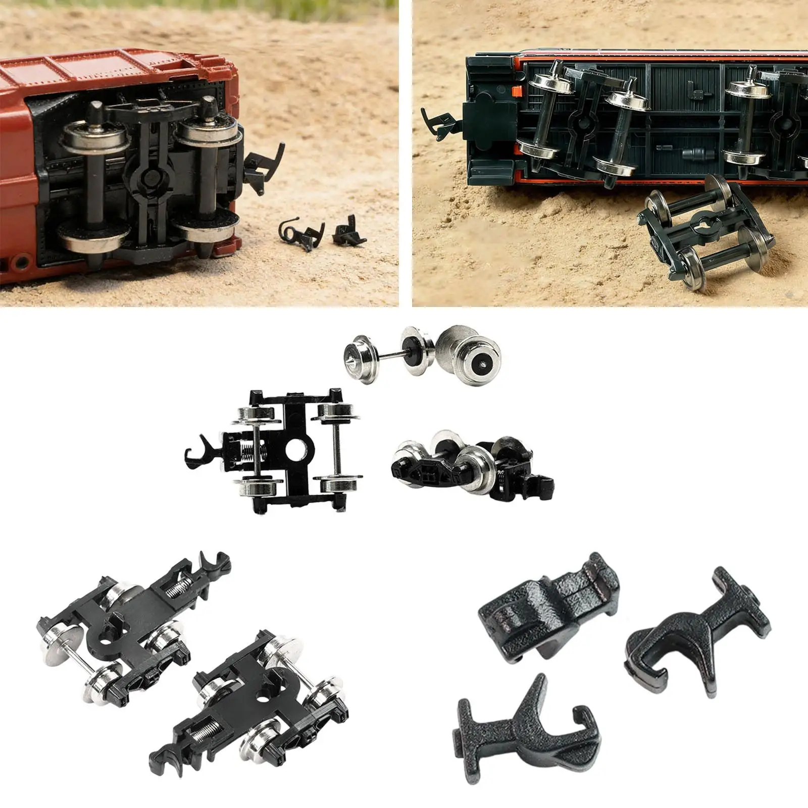 Model Train Coupler Scale Universal Coupler DIY Accessory Modified Metal And Assembly Suitable for Railroad Enthusiast Scenes
Model Train Coupler Scale Universal Coupler DIY Accessory Modified Metal And Assembly Suitable for Railroad Enthusiast Scenes
