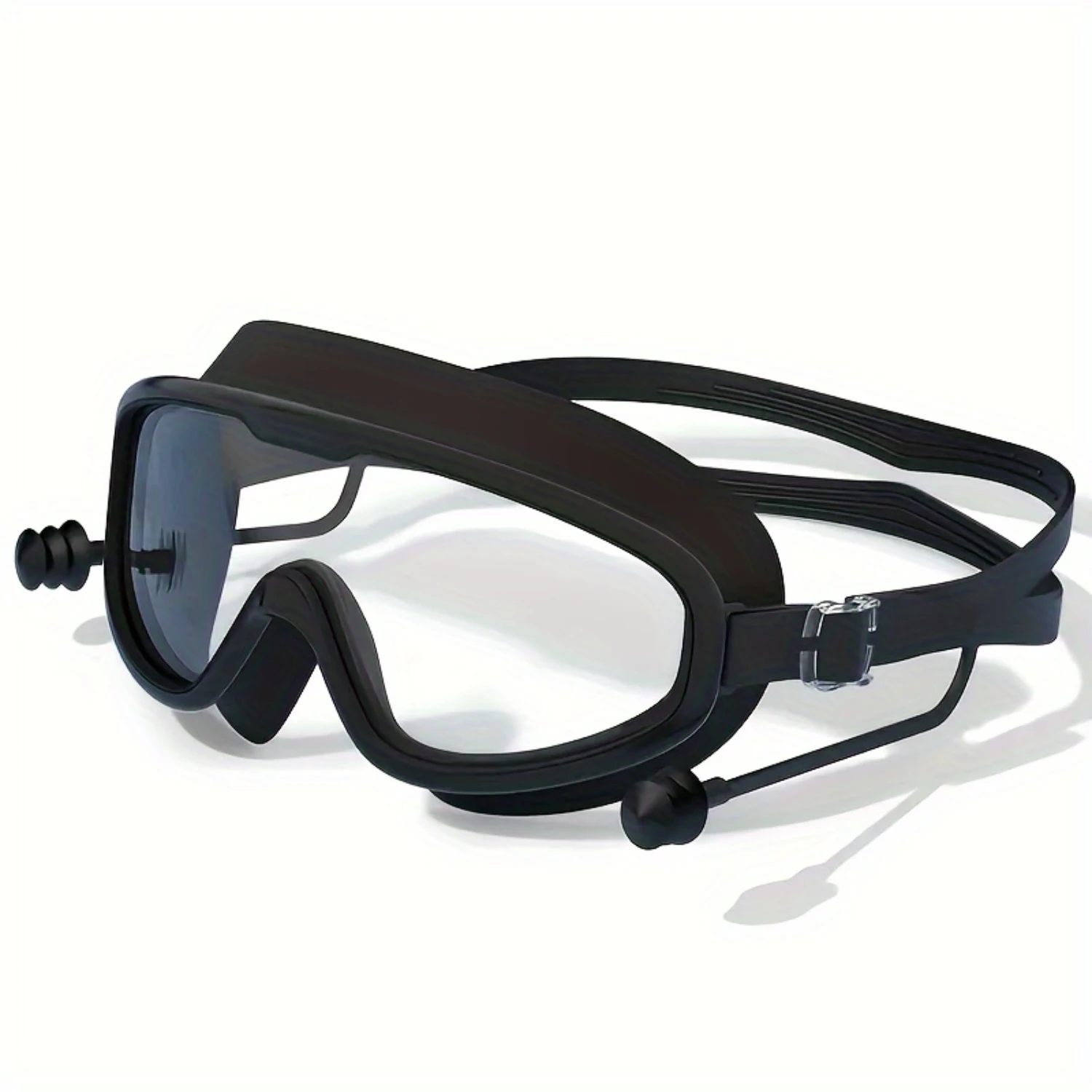 1pc Waterproof Large Frame Swimming Glasses, Leakproof Anti-fog Swimming Goggles
1pc Waterproof Large Frame Swimming Glasses, Leakproof Anti-fog Swimming Goggles