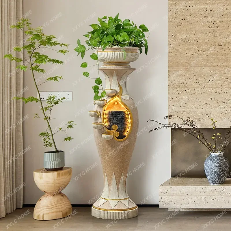 High-End Flowing Water Ornament Circulating Water Living Room Office Wealth-Enhancing Floor Fountain Landscape
High-End Flowing Water Ornament Circulating Water Living Room Office Wealth-Enhancing Floor Fountain Landscape