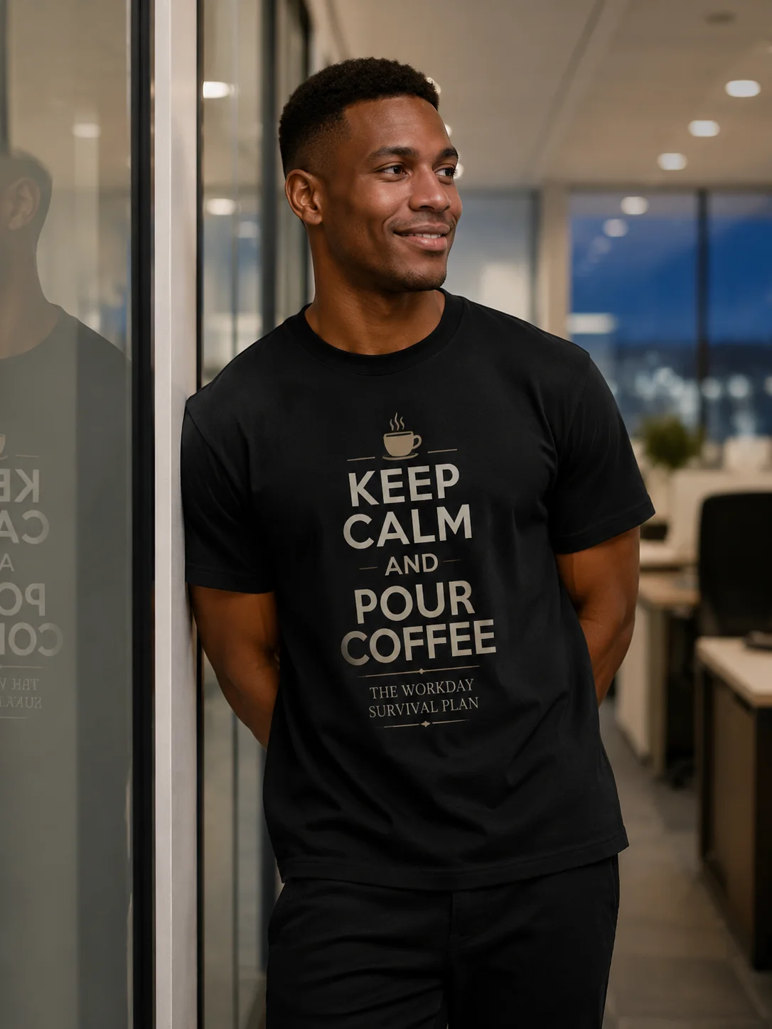 Men Graphic T Shirt Short Sleeve Classic Fit 50 Percent Cotton 50 Percent Polyester Stretch Fabric Coffee Slogan Print Vintage
Men Graphic T Shirt Short Sleeve Classic Fit 50 Percent Cotton 50 Percent Polyester Stretch Fabric Coffee Slogan Print Vintage