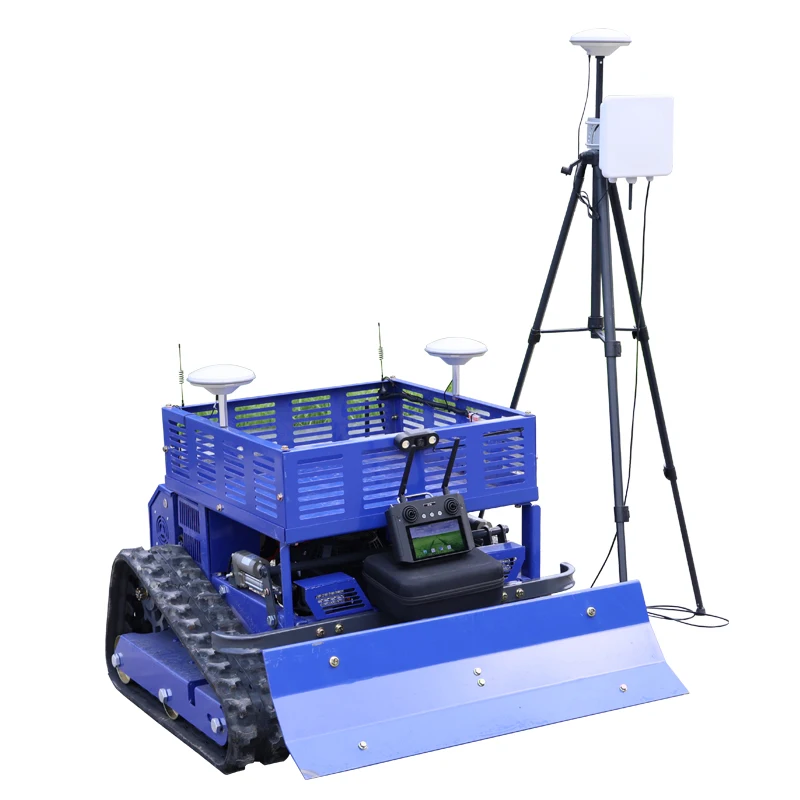 Customized four stroke remote control agricultural rubber track remote control robot lawn mower
Customized four stroke remote control agricultural rubber track remote control robot lawn mower
