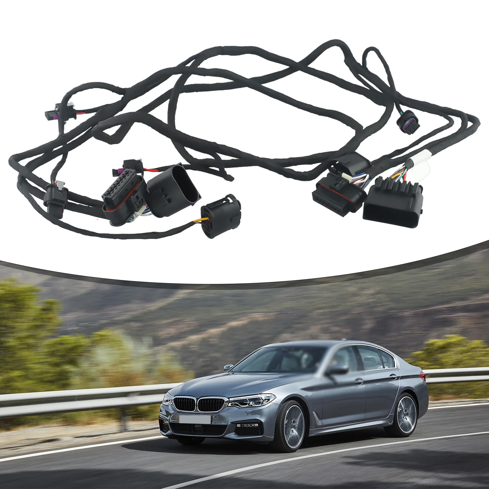 Part Wiring Harness G30 G31 16-20 Plastic For BMW 5 SRERIES Front Wiring Harness 1pc Accessories Black High Quality
Part Wiring Harness G30 G31 16-20 Plastic For BMW 5 SRERIES Front Wiring Harness 1pc Accessories Black High Quality