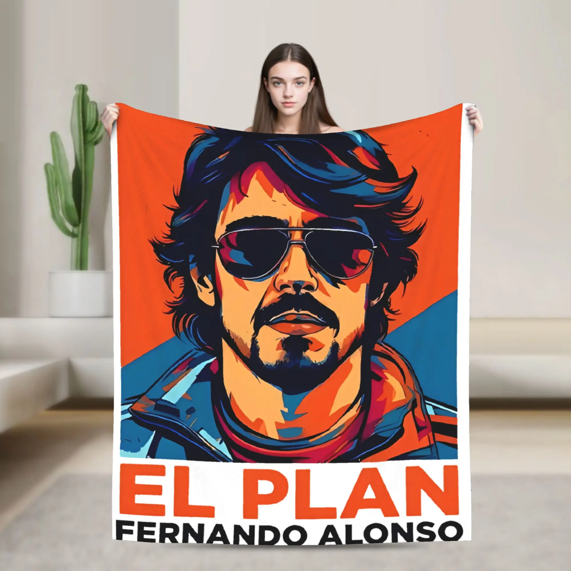 El Plan Fernandos Alonsos Flannel Blanket Soft Throw Blanket for Couch Bed Travel Office Street Trend Bedspread Sofa Bed Cover
El Plan Fernandos Alonsos Flannel Blanket Soft Throw Blanket for Couch Bed Travel Office Street Trend Bedspread Sofa Bed Cover