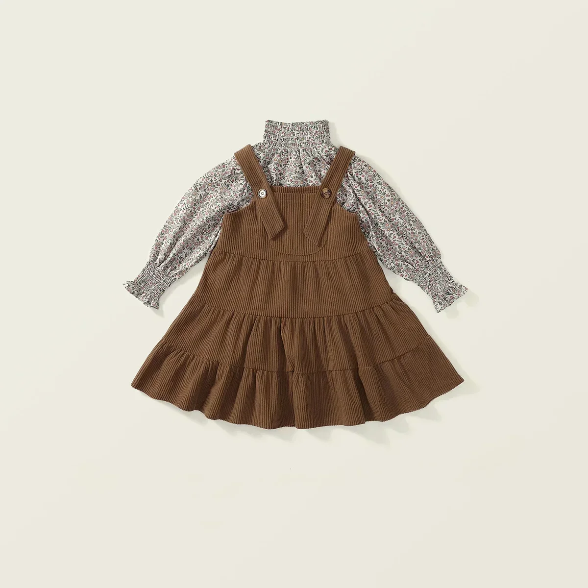 2024 Spring New in Kids Baby Girls Casual Clothes Set - Children Floral Shirts Solid Color Corduroy Sling Dresses , Toddler 2-7Y
2024 Spring New in Kids Baby Girls Casual Clothes Set - Children Floral Shirts Solid Color Corduroy Sling Dresses , Toddler 2-7Y