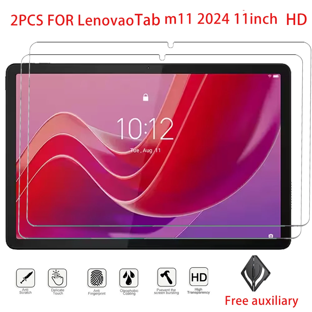 2 шт. HD закаленное стекло для экрана Lenovo Tab M11 2024 11-дюймовый планшет - прозрачная пленка для защиты Lenovo M11
2 шт. HD закаленное стекло для экрана Lenovo Tab M11 2024 11-дюймовый планшет - прозрачная пленка для защиты Lenovo M11