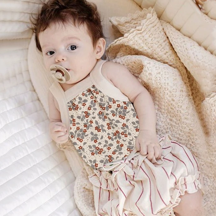 2025 Summer New Baby Rompers Clothes Jumpsuit Fashion Floral Print Sleeveless One-Pieces Bodysuits Toddler Crawling Clothes
2025 Summer New Baby Rompers Clothes Jumpsuit Fashion Floral Print Sleeveless One-Pieces Bodysuits Toddler Crawling Clothes