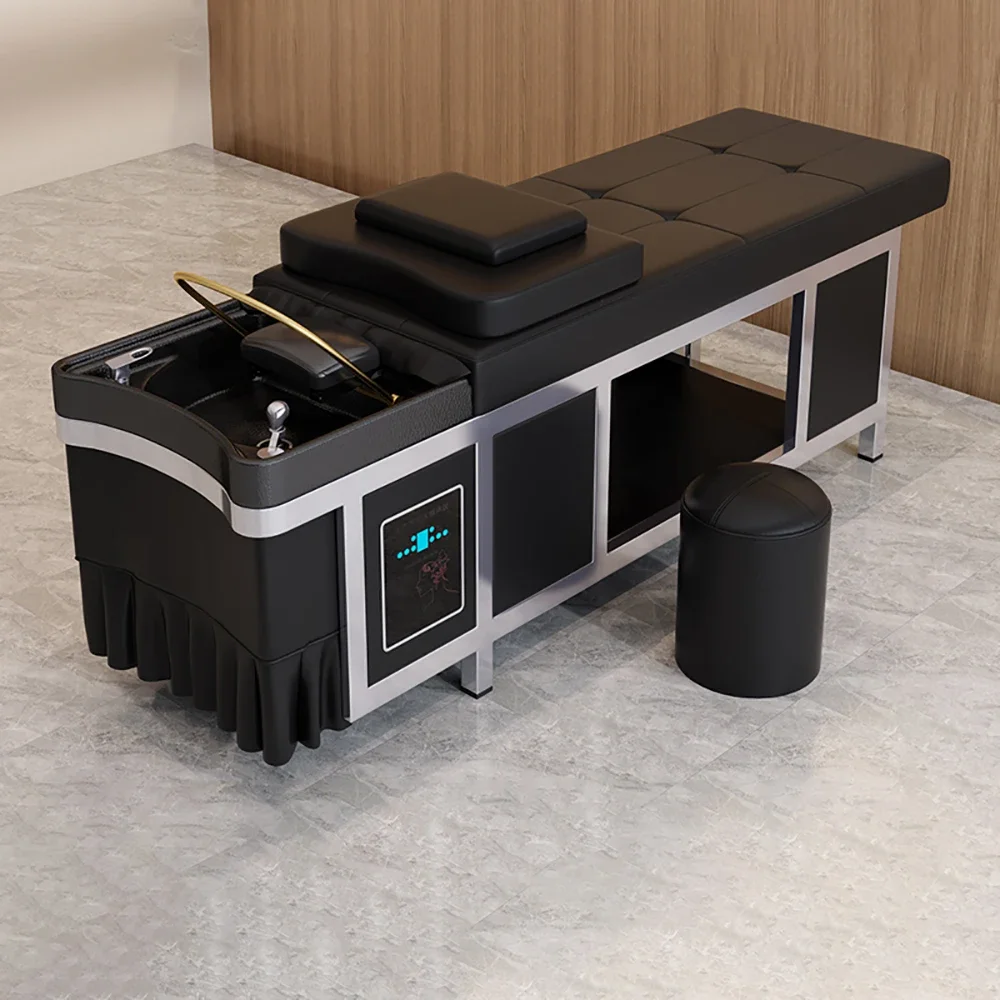 Nordic Luxury Shampoo Bed Simple Fashion Ergonomic Delicacy Shampoo Recliner Modern Unique Cadeira De Barbearia Salon Furniture
Nordic Luxury Shampoo Bed Simple Fashion Ergonomic Delicacy Shampoo Recliner Modern Unique Cadeira De Barbearia Salon Furniture