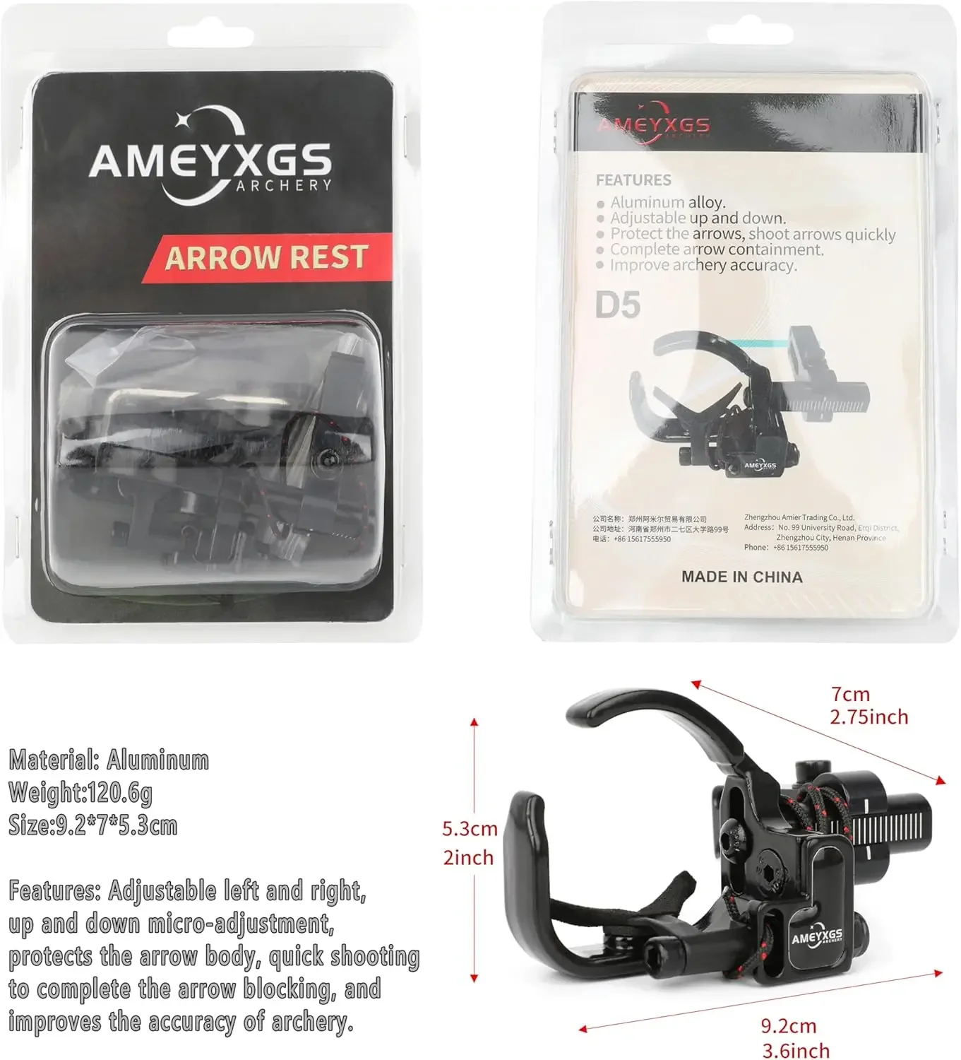 Подставка для стрел для блочного лука, регулируемая, для правой руки, высокоскоростная, из алюминиевого сплава, для охоты и стрельбы по мишеням
Подставка для стрел для блочного лука, регулируемая, для правой руки, высокоскоростная, из алюминиевого сплава, для охоты и стрельбы по мишеням 