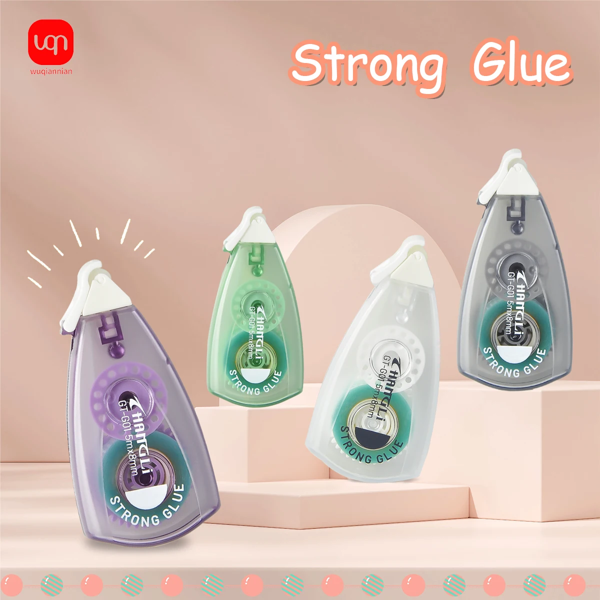 1pc Morandi Mini Double Sided Glue Dot Stick Roller Glue Tape Dispenser DIY Scrapbook Decorating School Office Stationery
1pc Morandi Mini Double Sided Glue Dot Stick Roller Glue Tape Dispenser DIY Scrapbook Decorating School Office Stationery