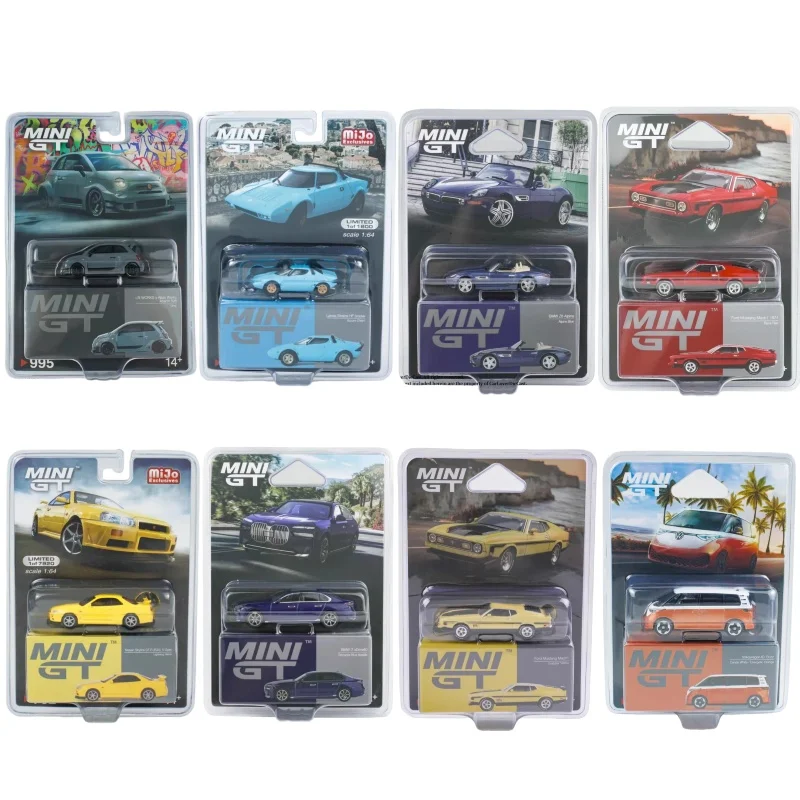 In Stock Original MINI GT 1:64 Collection Serise #1122 #1082 Die Cast Alloy Model Toys Car Decoration Surprise Toys Model Cars
In Stock Original MINI GT 1:64 Collection Serise #1122 #1082 Die Cast Alloy Model Toys Car Decoration Surprise Toys Model Cars