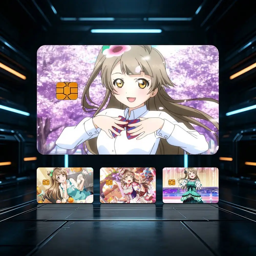 Minami Kotori Anime Girl Love HD Waterproof Card Skins Protective Stickers for Credit Bank Game Cards
Minami Kotori Anime Girl Love HD Waterproof Card Skins Protective Stickers for Credit Bank Game Cards