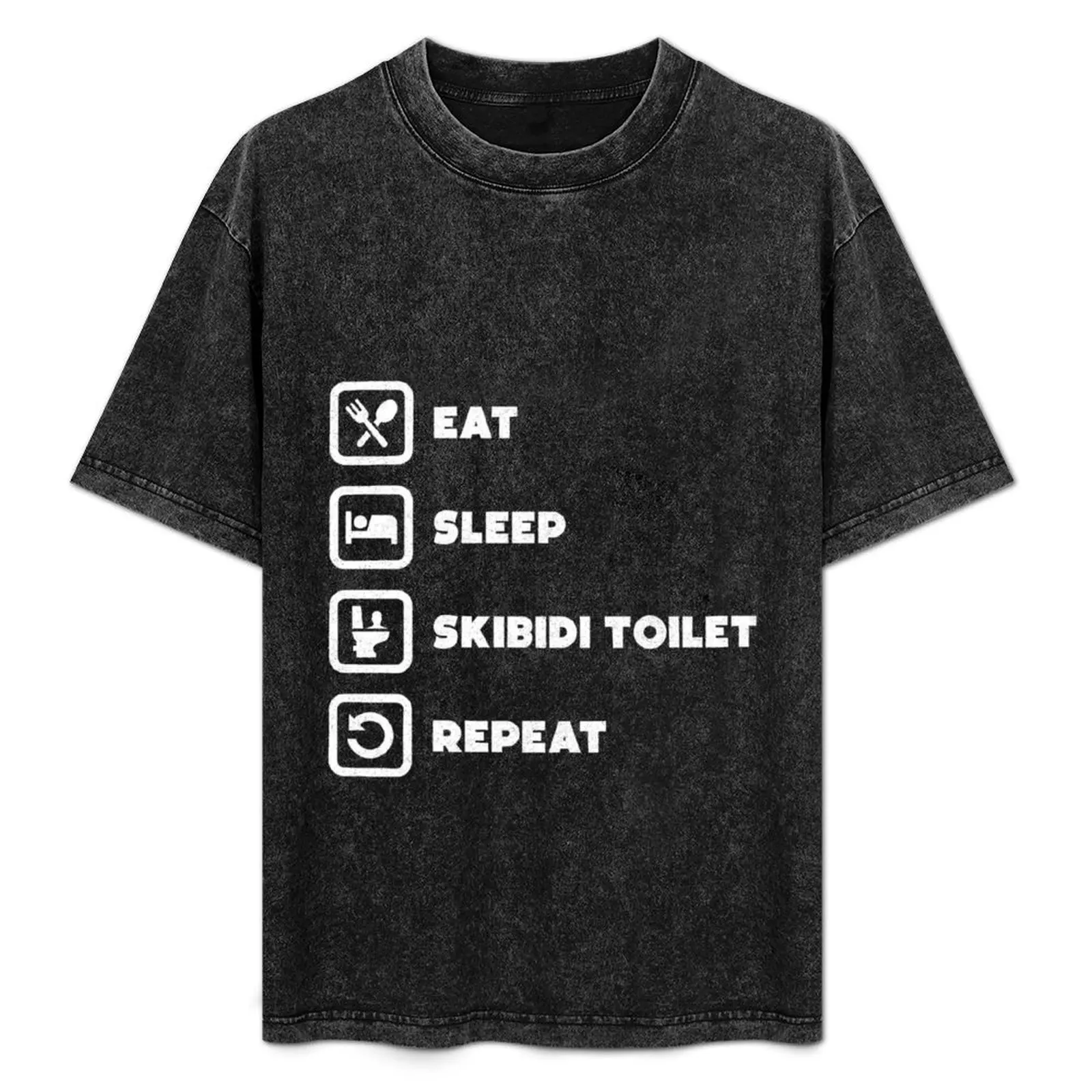 Eat Sleep Skibidi Toilet Repeat - Skibidi Toilet Meme T-Shirt Plus Size Summer Short Sleeve T-Shirt
Eat Sleep Skibidi Toilet Repeat - Skibidi Toilet Meme T-Shirt Plus Size Summer Short Sleeve T-Shirt