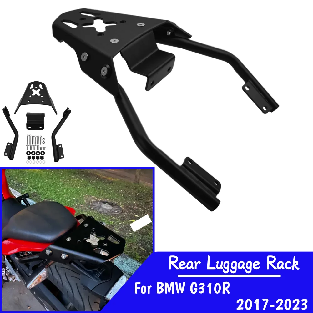 Motorcycle Rear Luggage Rack For BMW G 310R 2017-2024 2022 2023 G310 R G310R Carrier Cargo Shelf Support Bracket Accessories
Motorcycle Rear Luggage Rack For BMW G 310R 2017-2024 2022 2023 G310 R G310R Carrier Cargo Shelf Support Bracket Accessories