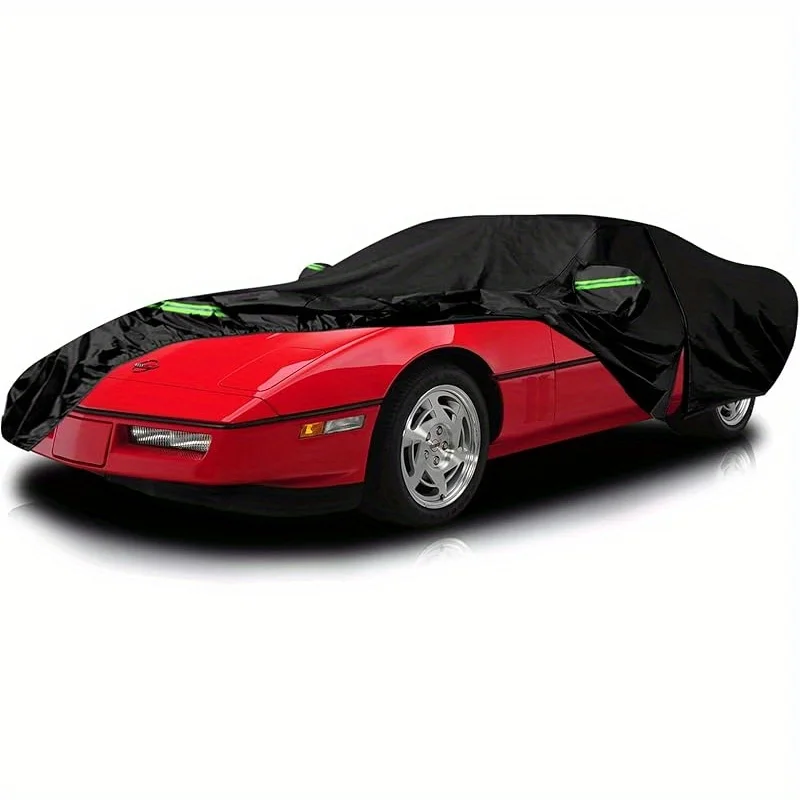Waterproof Car Cover Replace for Corvette C2-C8, 6 Layers All Weather Car Cover with Zipper Door& Windproof Bands for Snow
Waterproof Car Cover Replace for Corvette C2-C8, 6 Layers All Weather Car Cover with Zipper Door& Windproof Bands for Snow