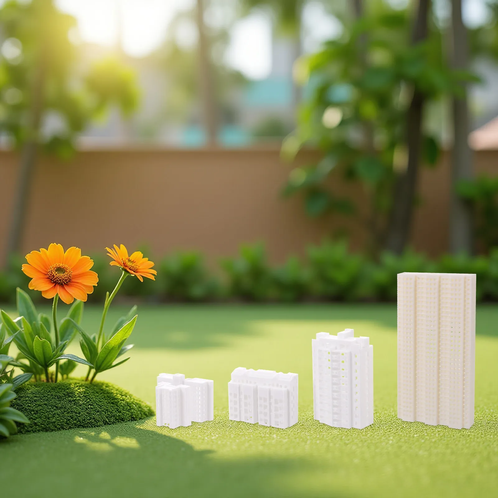 4Pcs Architectural Building Scale Kit White Plastic Miniature Diorama for Architecture Craft Hobby Building Materials
4Pcs Architectural Building Scale Kit White Plastic Miniature Diorama for Architecture Craft Hobby Building Materials