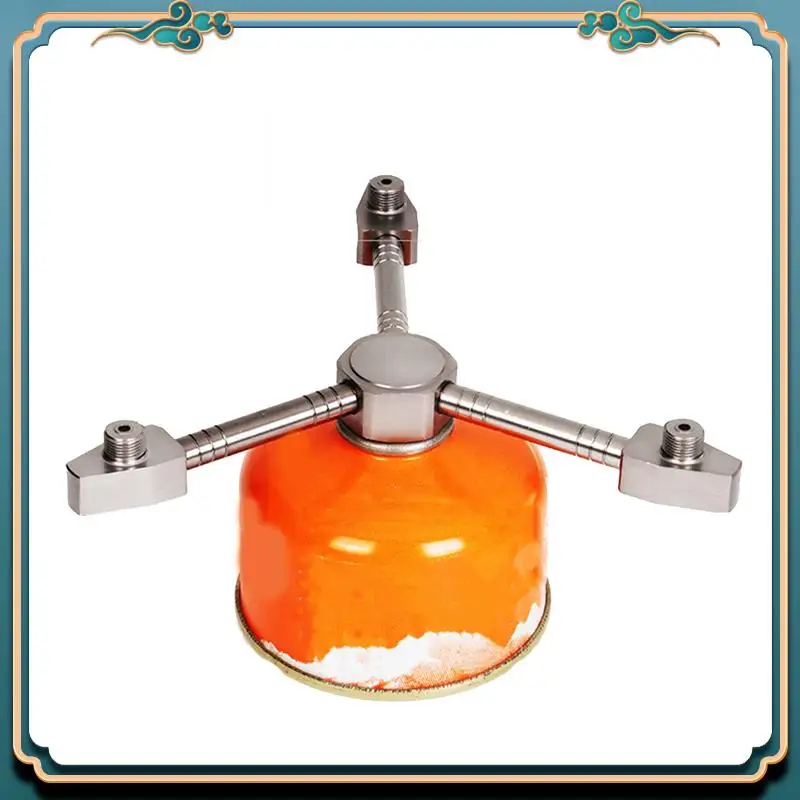 Portable Gas Stove Canister Connection Adapter 1 To 4 Burner Connector Tank Converter For Outdoor Hiking Picnic BBQ Easy To Use
Portable Gas Stove Canister Connection Adapter 1 To 4 Burner Connector Tank Converter For Outdoor Hiking Picnic BBQ Easy To Use