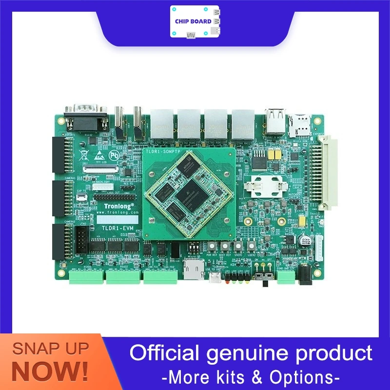 Tronlong DR1M90 ARM-FPGA Industrial Development Board with ZYNQ-Compatible Upgrade Path