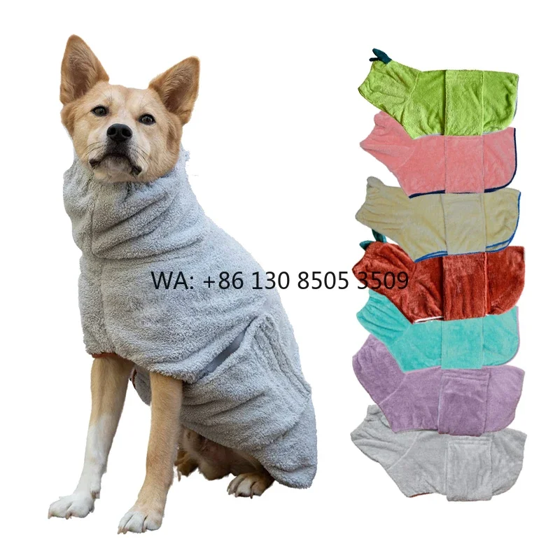 Soft Dry Dog Bathrobe Custom LOGO Pet Drying Coat Drying Luxury Cat Towel Wholesale Microfiber Clothes Vendors Factory
Soft Dry Dog Bathrobe Custom LOGO Pet Drying Coat Drying Luxury Cat Towel Wholesale Microfiber Clothes Vendors Factory