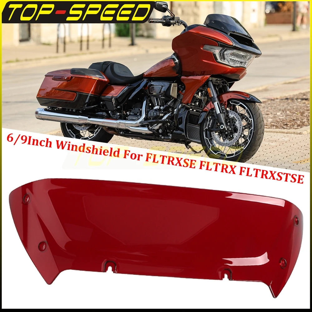 For Harley Touring Road Glide FLTRX FLTRXSTSE 2024 FLTRXSE 23-25 Motorcycle 6/9" Wind Splitter Windshield Windscreen Front Glass
For Harley Touring Road Glide FLTRX FLTRXSTSE 2024 FLTRXSE 23-25 Motorcycle 6/9" Wind Splitter Windshield Windscreen Front Glass